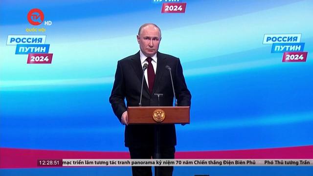 Tổng thống Putin nhậm chức nhiệm kỳ mới