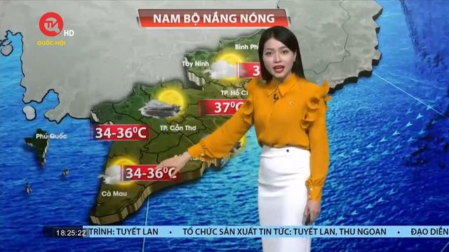 Dự báo thời tiết: Nam Bộ nhiều mưa