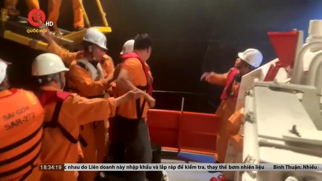 Kịp thời cấp cứu thuyền viên nước ngoài bị nạn trên biển