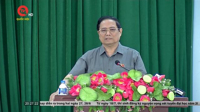 Thủ tướng Phạm Minh Chính: Ưu tiên nguồn lực cho ĐBSCL trong biến đổi khí hậu 