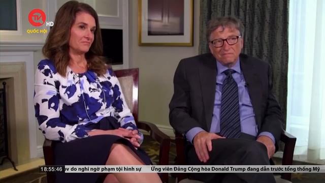 Vợ cũ của tỉ phú Bill Gates rời quỹ từ thiện chung