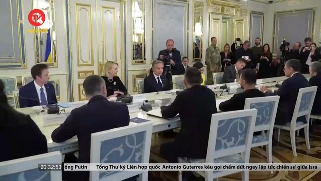 Ngoại trưởng Mỹ bất ngờ tới Ukraine