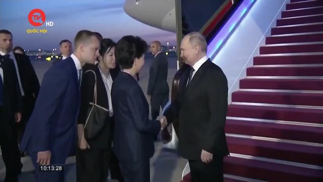 Tổng thống Nga tới Trung Quốc