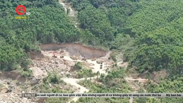 Bình Định: Ngang nhiên khai thác trái phép tại mỏ đất hết phép 