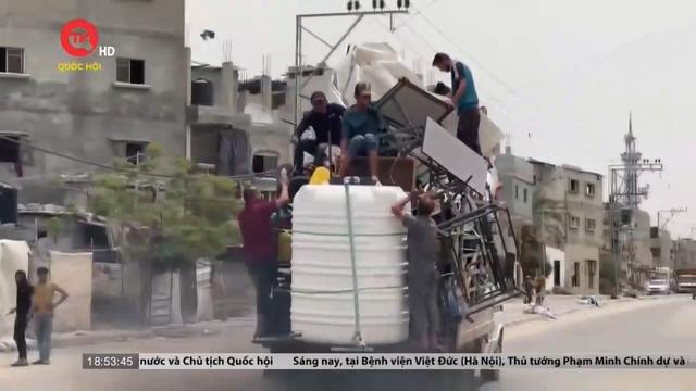 Gần 800.000 người Palestine phải di dời khỏi Rafah