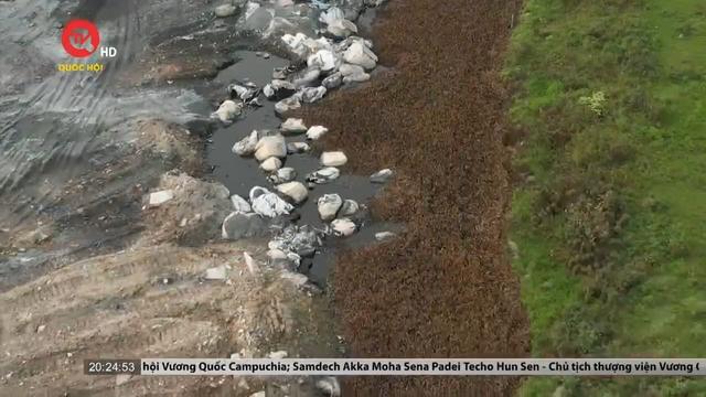 Hưng Yên: Bắt giữ đối tượng đổ 350 tấn chất thải ra môi trường 