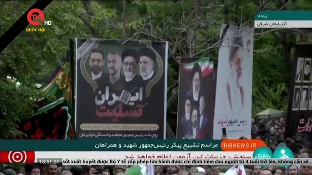 Iran bắt đầu quốc tang 5 ngày