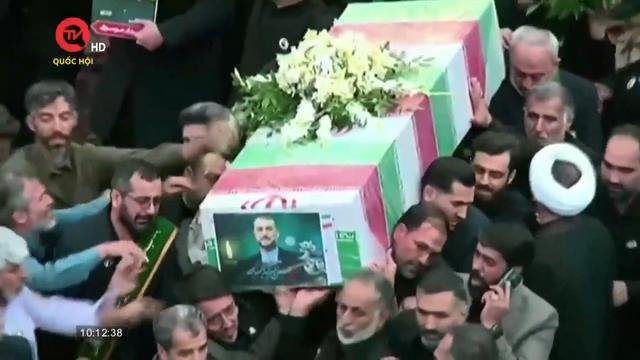 Iran thông báo lịch trình lễ tang cố Tổng thống