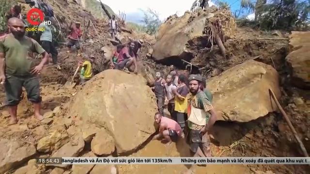 Hơn 2.000 người thiệt mạng trong trận lở đất ở Papua New Guinea