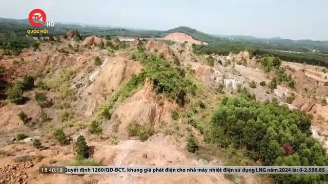 Quảng Nam: Doanh nghiệp khai thác đất khu vực dự án nhưng không hoàn thổ