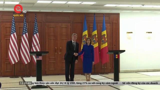 Mỹ cam kết viện trợ Moldova 50 triệu USD