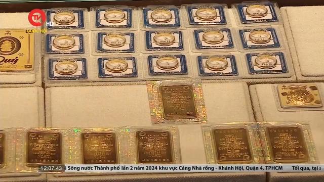 Trước mắt, các ngân hàng chỉ bán vàng miếng ở Hà Nội và TP. Hồ Chí Minh