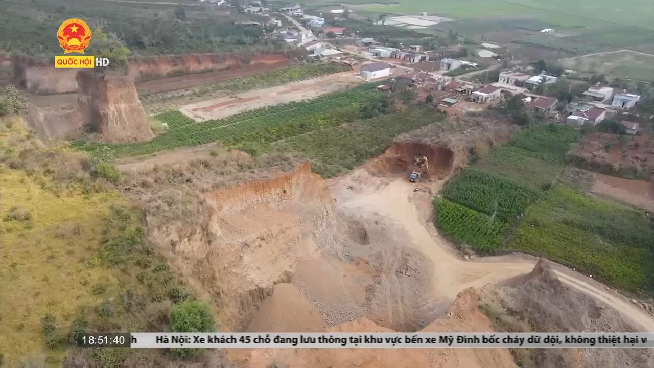 Lâm Đồng: Cần chấn chỉnh tình trạng khai thác đất trái phép ở Huyện Lâm Hà