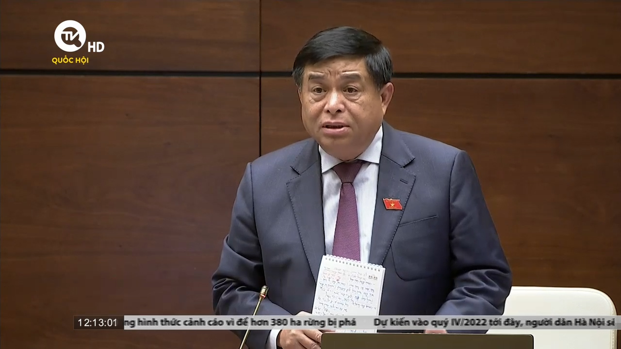 Bộ trưởng Nguyễn Chí Dũng thông tin về tình hình thu hút đầu tư 2 dự án vành đai