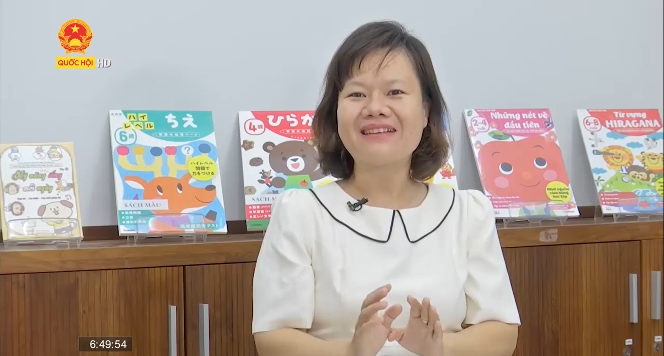 Khách mời hôm nay: Lê Thị Ngọc Tuyền đưa những ưu việt của bộ sách giáo dục Nhật Bản về Việt Nam