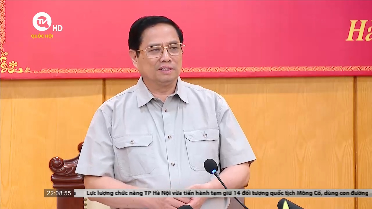 Hà Tĩnh kiến nghị 11 nội dung với Thủ tướng Chính phủ Phạm Minh Chính