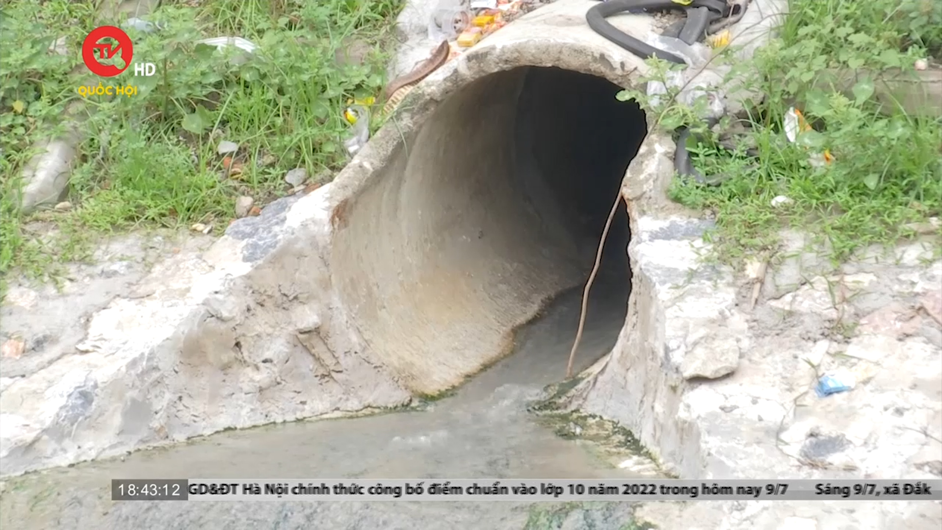 Hà Nội: Đề xuất cải tạo sông Tô Lịch thành công viên văn hóa gặp khó bởi vấn đề ô nhiễm nước