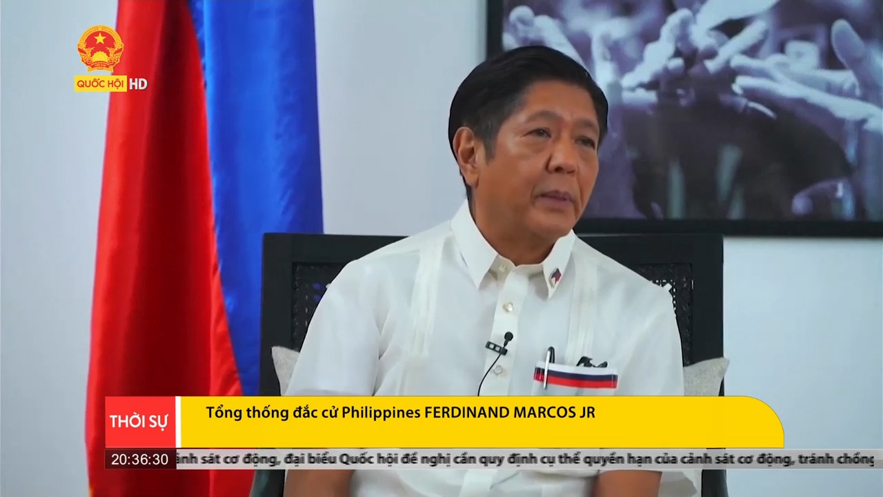 Tân Tổng thống Philippines phát biểu về vấn đề biển Đông