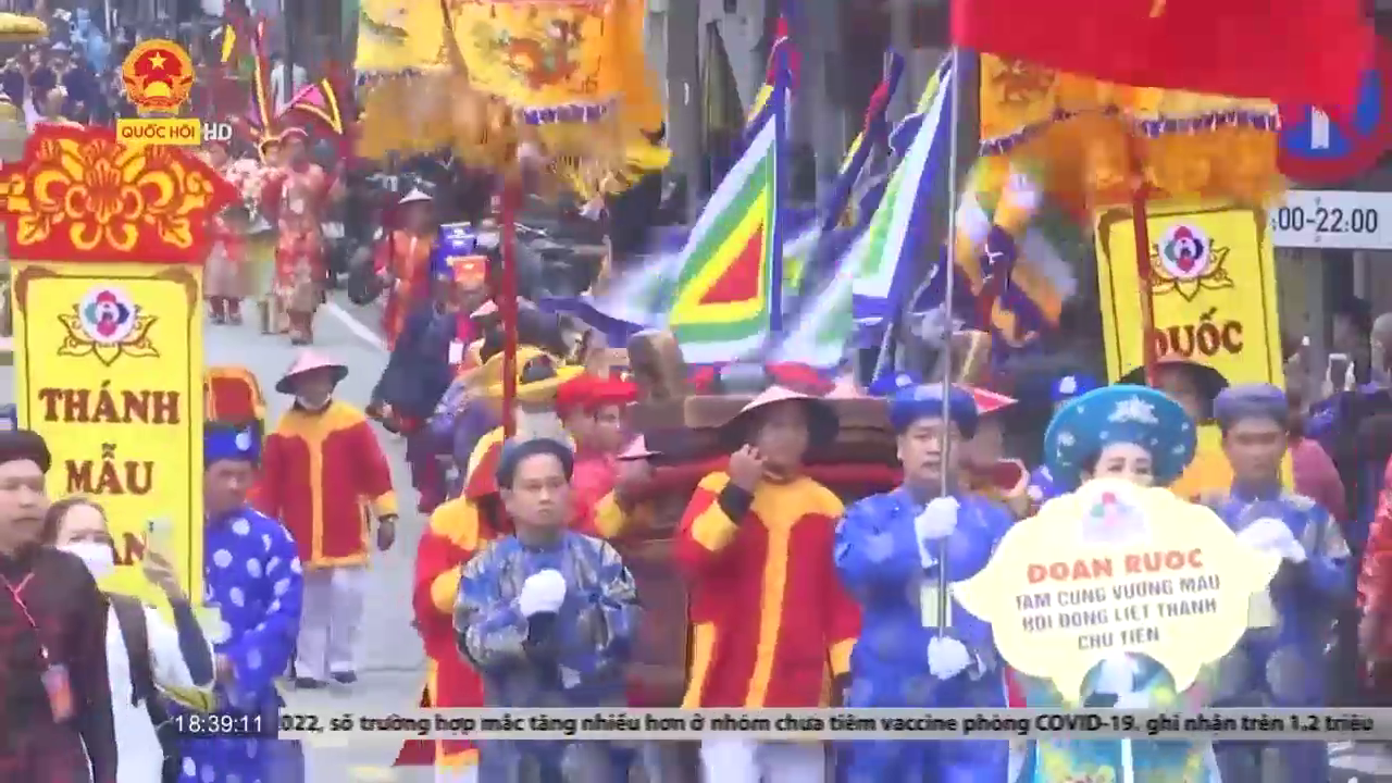 Thừa Thiên - Huế: Lễ hội điện Huệ Nam trở lại với nghi thức cung nghinh Mẫu dài 3km