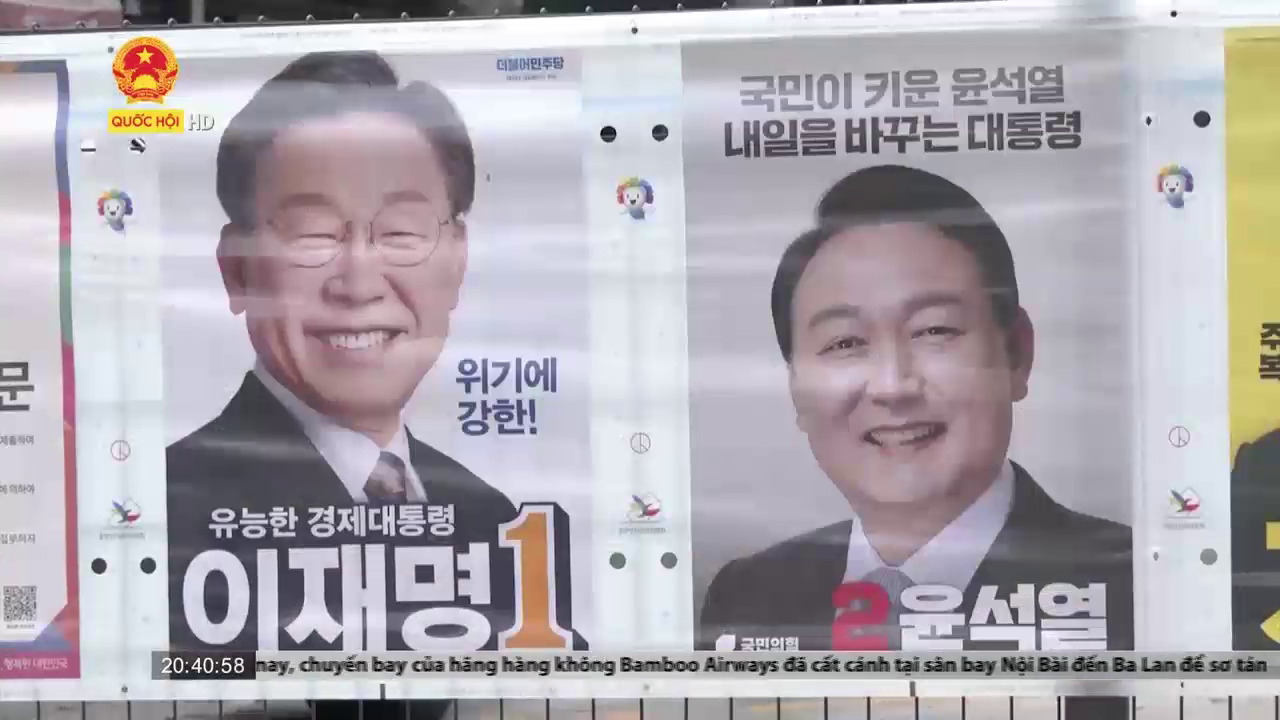 Cuộc bầu cử Tổng thống khó đoán định ở Hàn Quốc