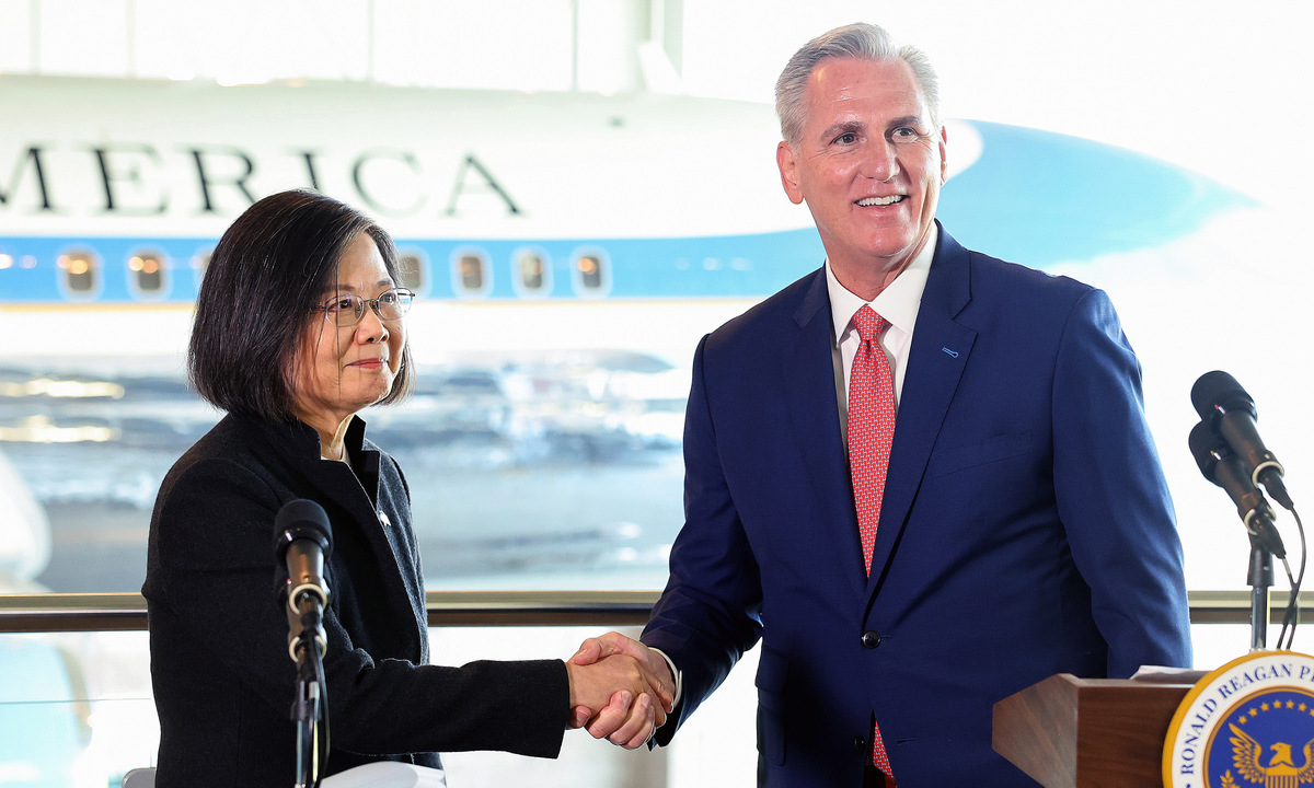 Chủ tịch Hạ viện Mỹ gặp lãnh đạo Đài Loan Thái Anh Văn