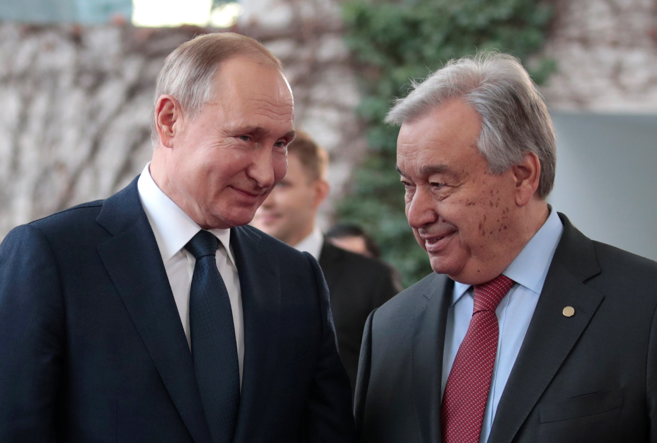 Tổng thống Nga điện đàm với Tổng thư ký Liên hợp quốc
