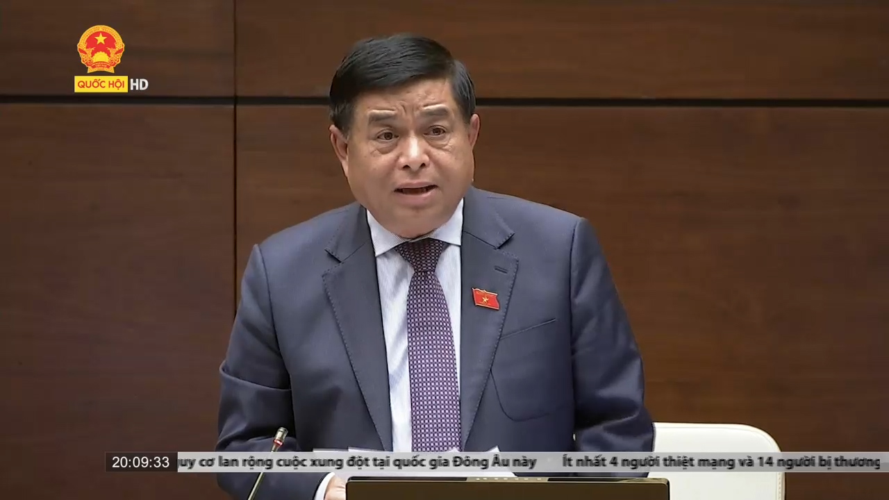 Bộ trưởng Nguyễn Chí Dũng giải trình nguyên nhân chậm giải ngân do yếu tố bất thường và do quy trình