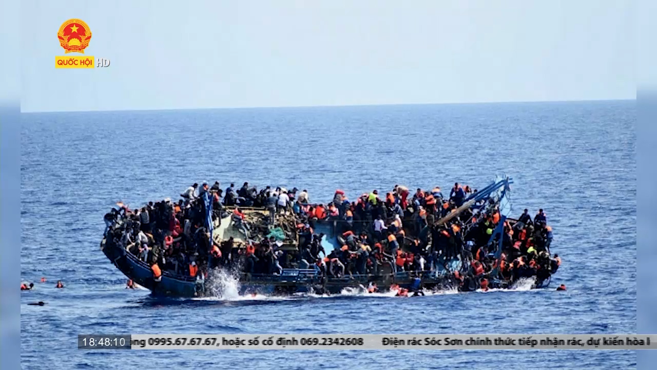 Đắm thuyền ngoài khơi Tunisia, nhiều người thiệt mạng