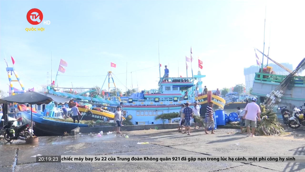 Ngư dân Bình Thuận vươn khơi sau Tết