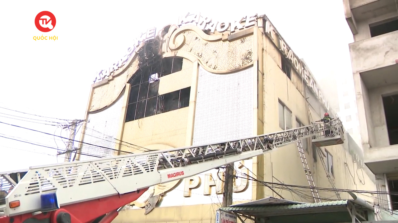 Kết luận nguyên nhân vụ cháy quán karaoke An Phú (Bình Dương) làm 32 người thiệt mạng