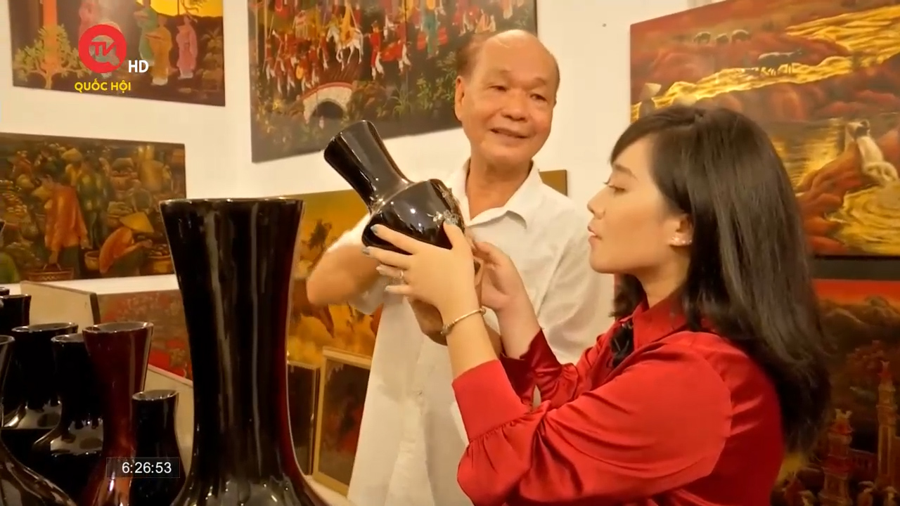 Nghệ nhân ưu tú Trương Quang Tịnh: Mong sơn mài truyền thống Bình Dương được đưa vào trường học, tiếp cận giới trẻ