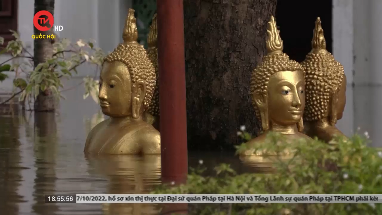 Thái Lan chuyến hướng nước lũ để cứu di tích