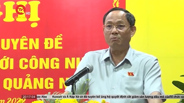 Phó Chủ tịch Quốc hội Trần Quang Phương: Câu chuyện đời sống của công nhân phải nằm lòng trong suy nghĩ của lãnh đạo