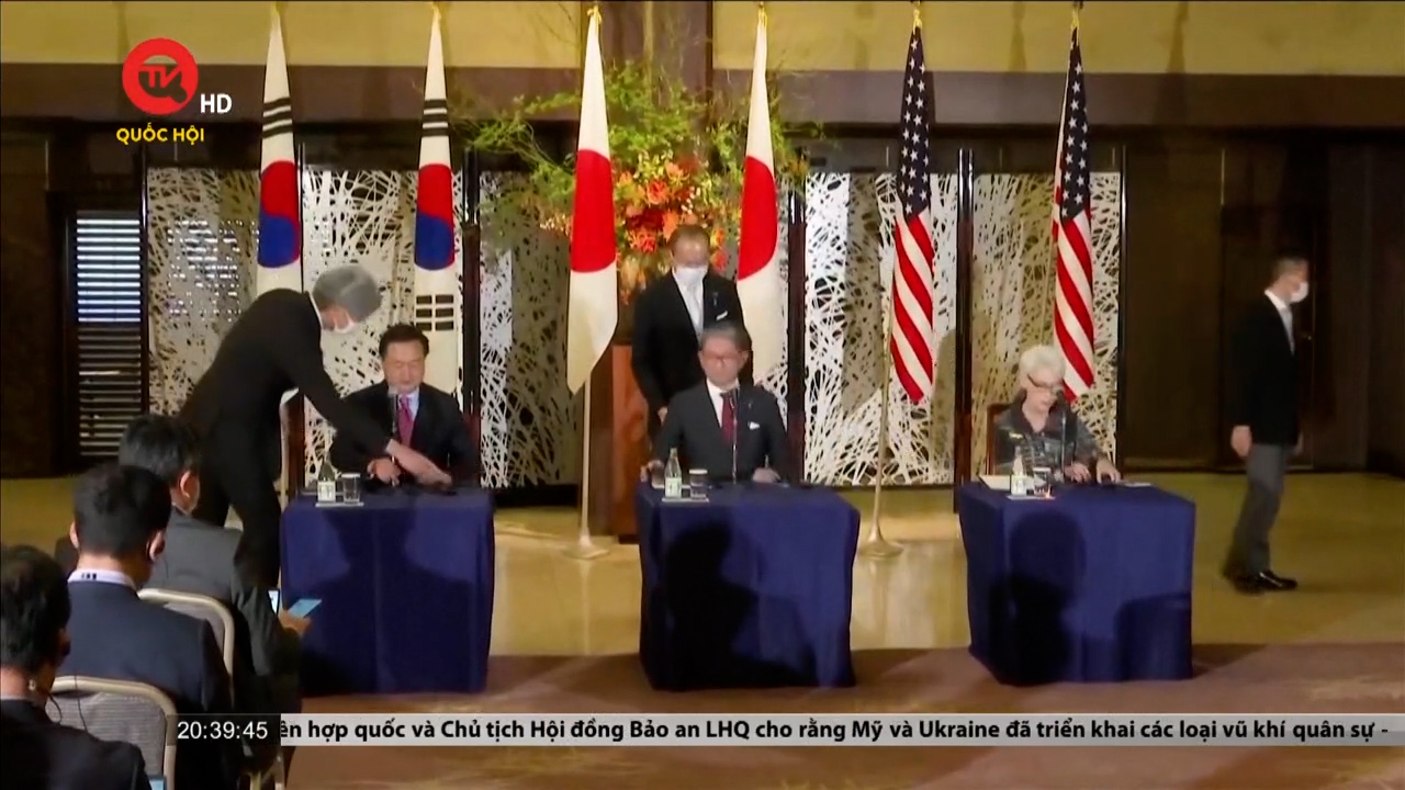 Mỹ - Nhật – Hàn nỗ lực đảm bảo an ninh bán đảo Triều Tiên
