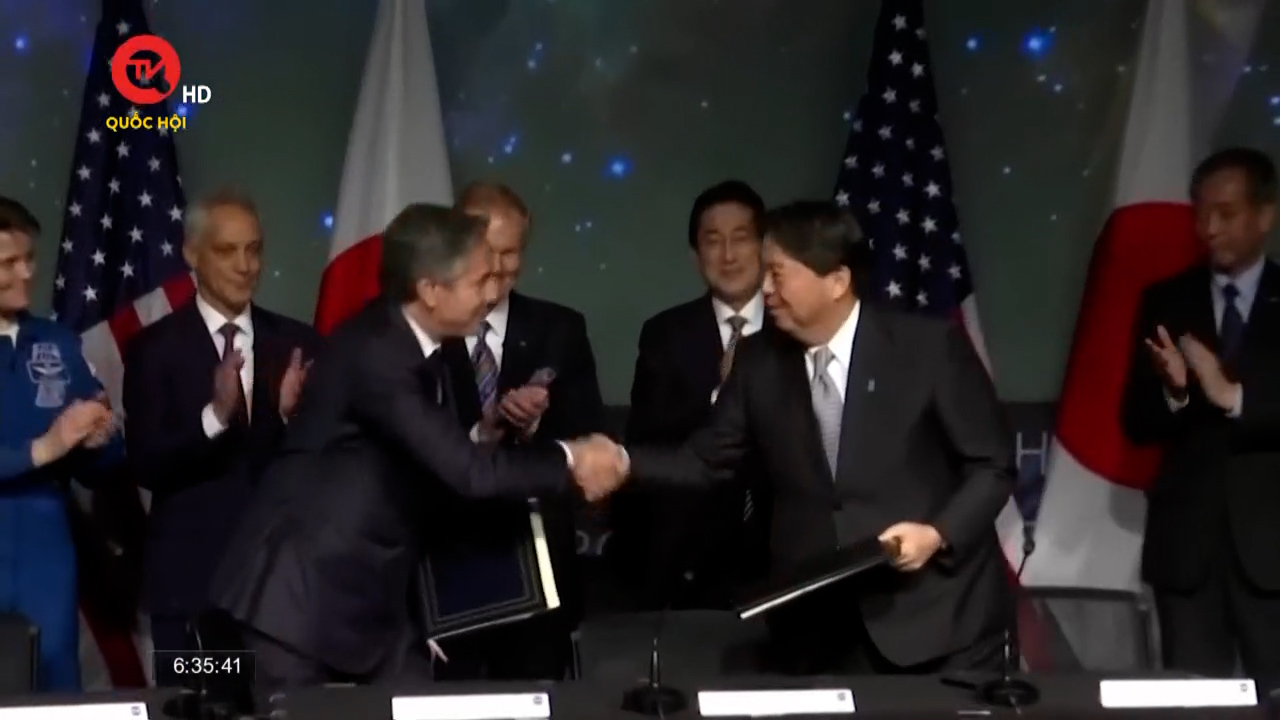 Mỹ - Nhật ký thỏa thuận lịch sử về thám hiểm vũ trụ