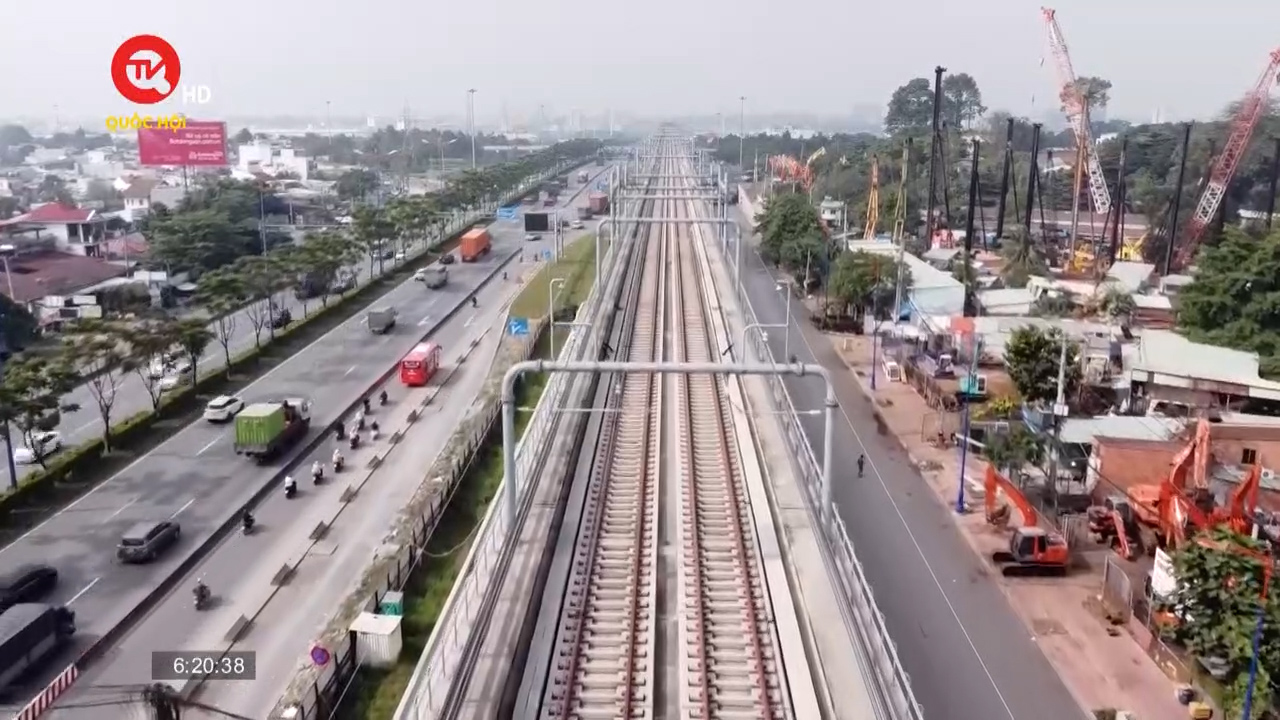 Ấn định thời gian hoàn thành Metro số 1 TP.Hồ Chí Minh