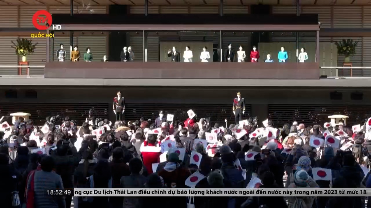 Nhật Hoàng gửi thông điệp chúc mừng năm mới bình an và tốt lành