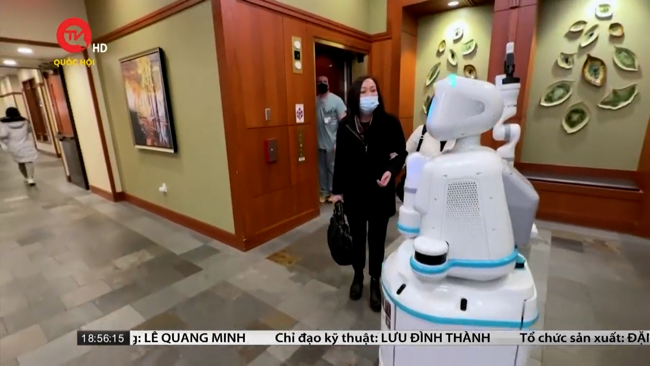 Robot - lời giải cho sự thiếu hụt nhân lực ngành y tại Mỹ