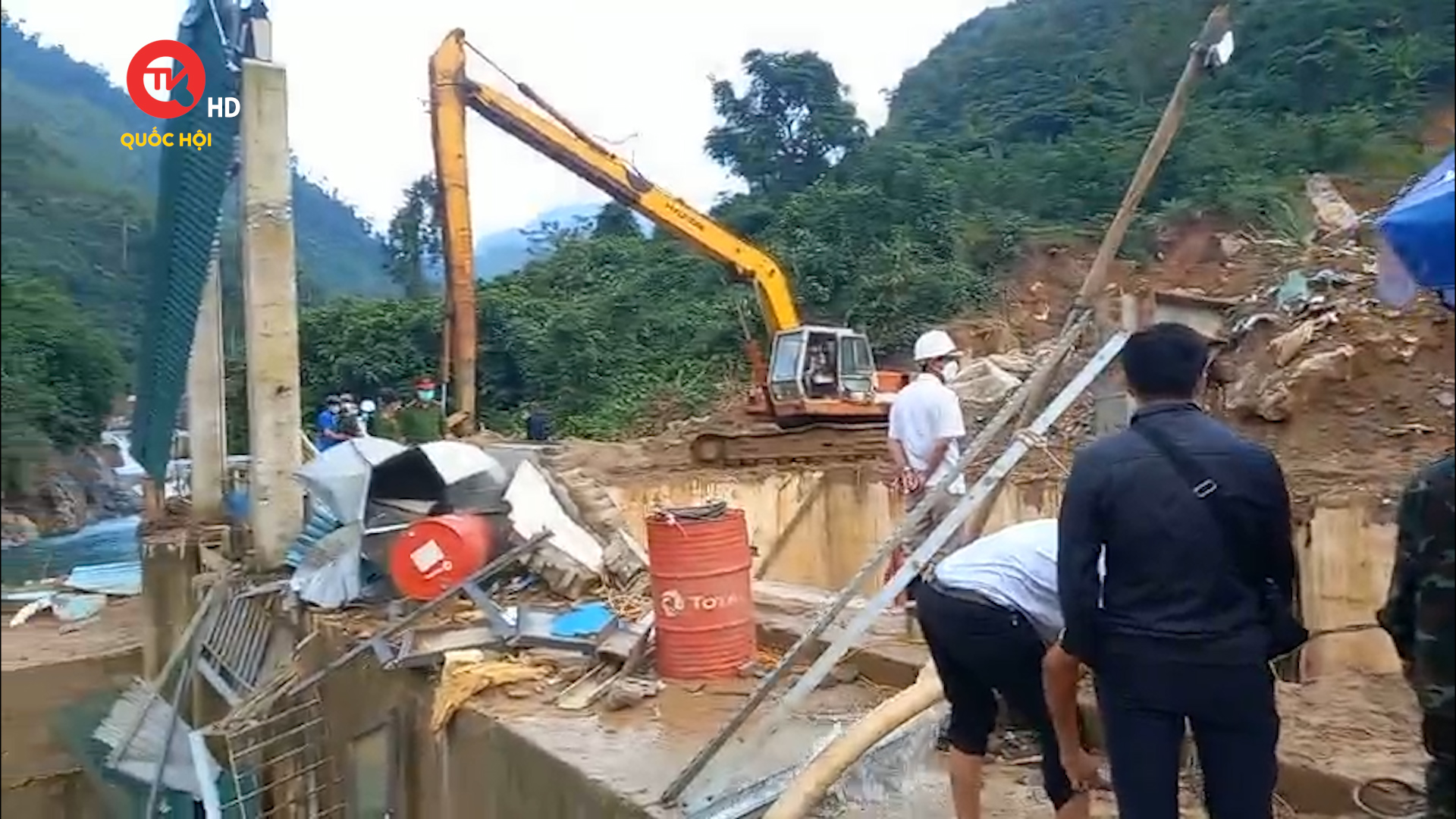 Quảng Ngãi: Tìm thấy công nhân mất tích  ở thủy điện Kà Tinh