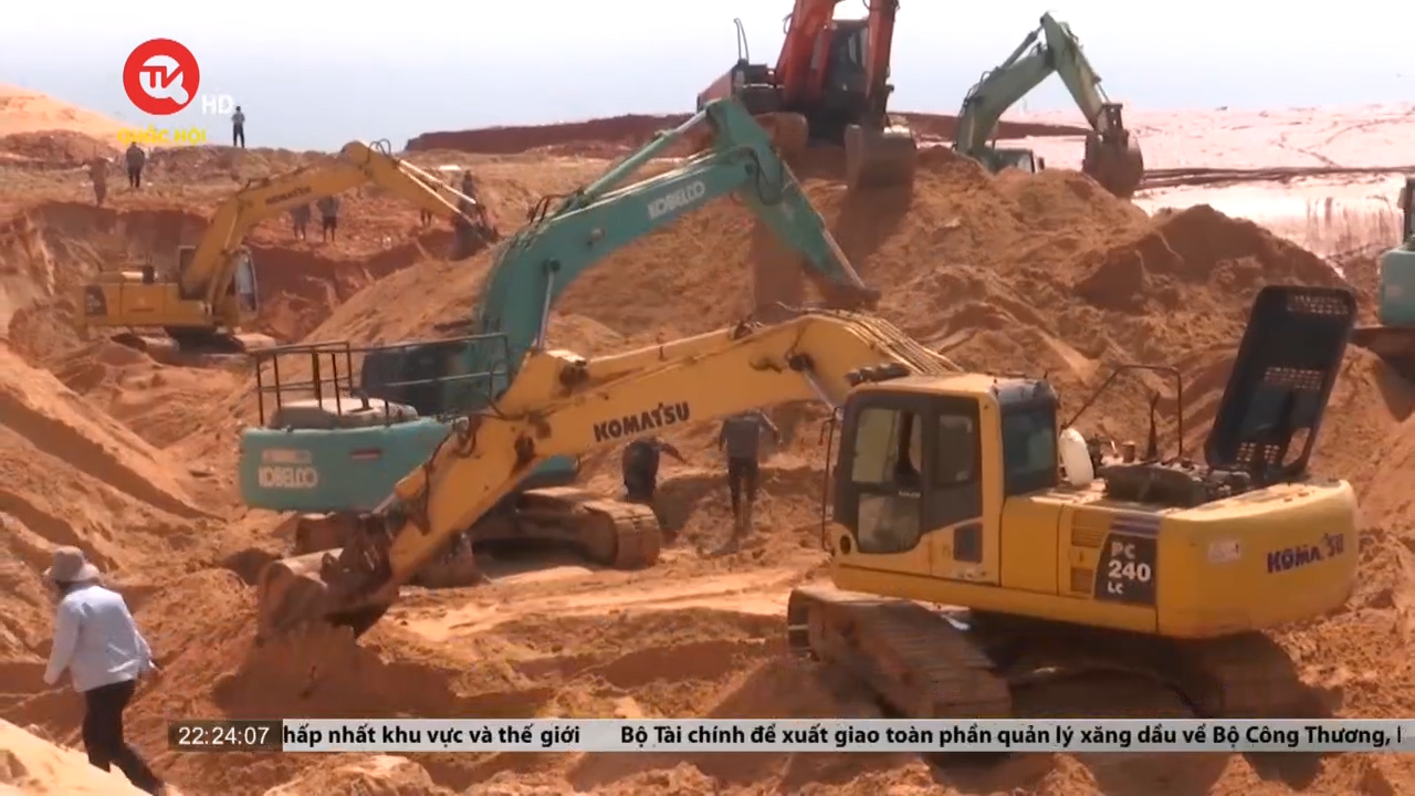 Vụ sập mỏ titan tại Bình Thuận: Thi công không có phương án đảm bảo an toàn