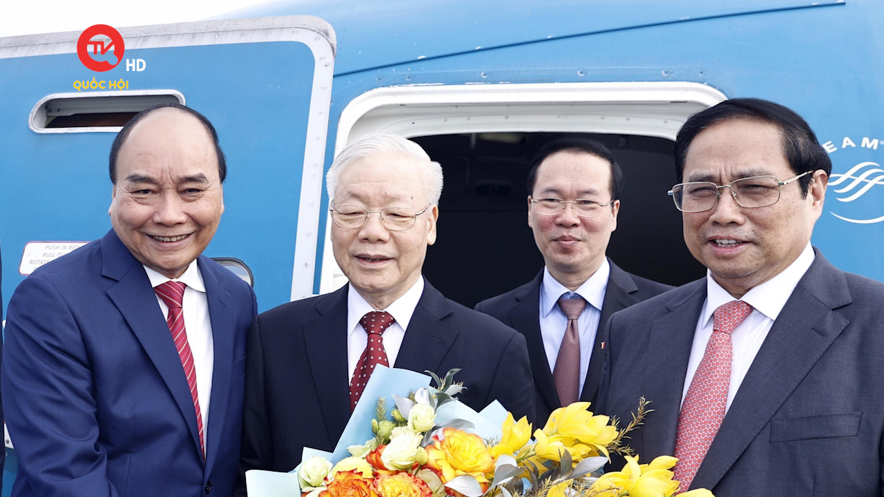 Tổng Bí thư lên đường thăm chính thức nước CHND Trung Hoa