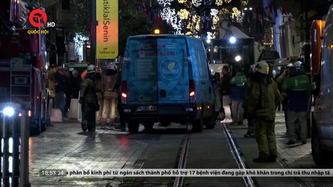 Tin vắn Quốc tế: Thổ Nhĩ Kỳ bắt giữ 22 người sau vụ nổ tại Istanbul