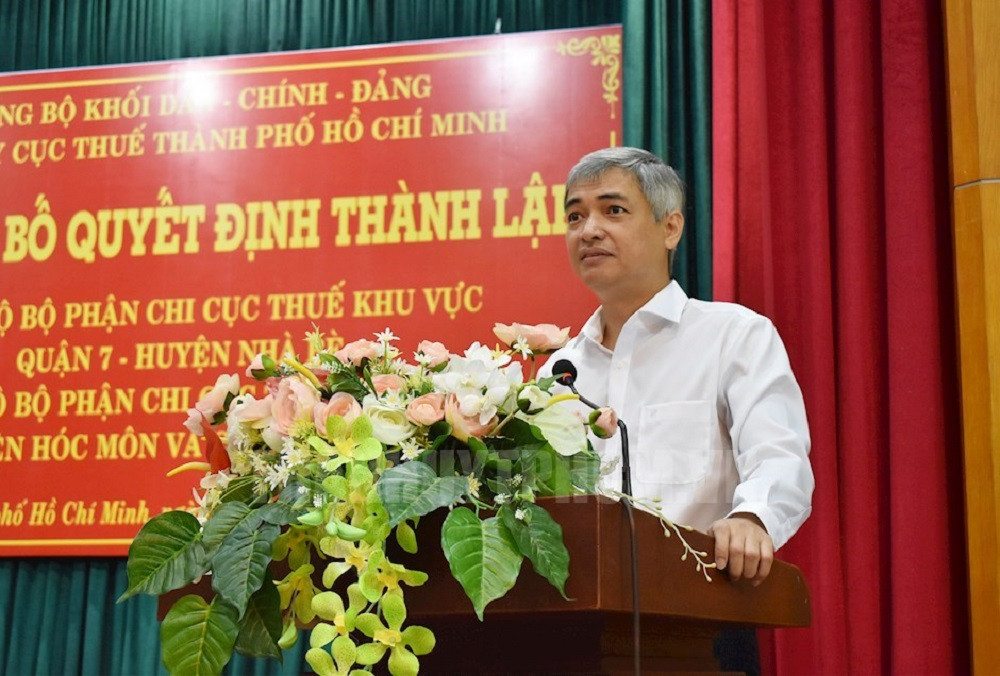 Điều chuyển công tác Cục trưởng Cục thuế Thành phố Hồ Chí Minh