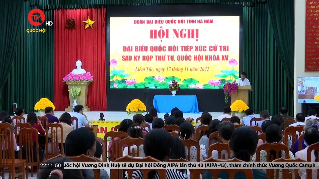 Vấn đề bệnh viện Việt Đức và Hà Nam cơ sở 2 tiếp tục "nóng" tại buổi tiếp xúc cử tri tỉnh Hà Nam