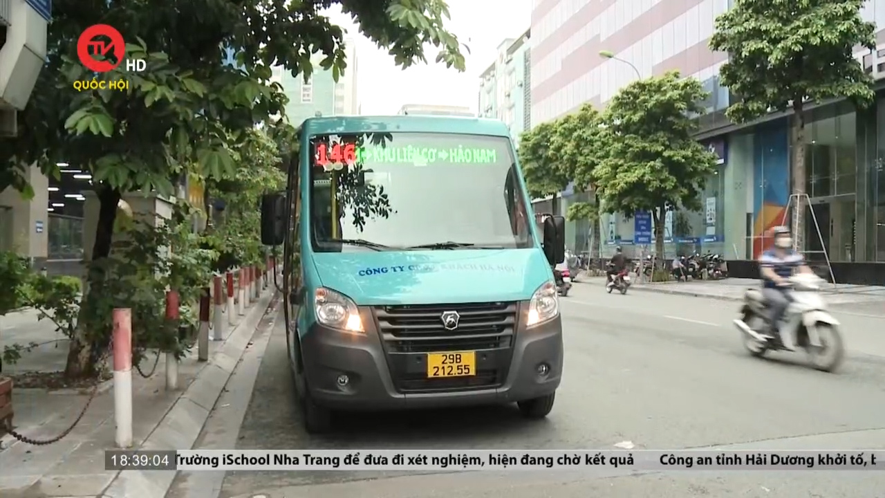 Xe bus mini - Mảnh ghép cho vận tải công cộng Thủ đô