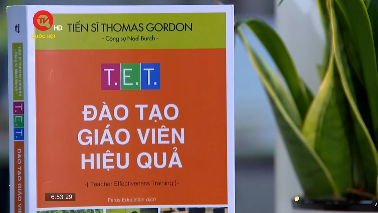 Cuốn sách tôi chọn: "Đào tạo giáo viên hiệu quả" của tác giả Thomas Gordon