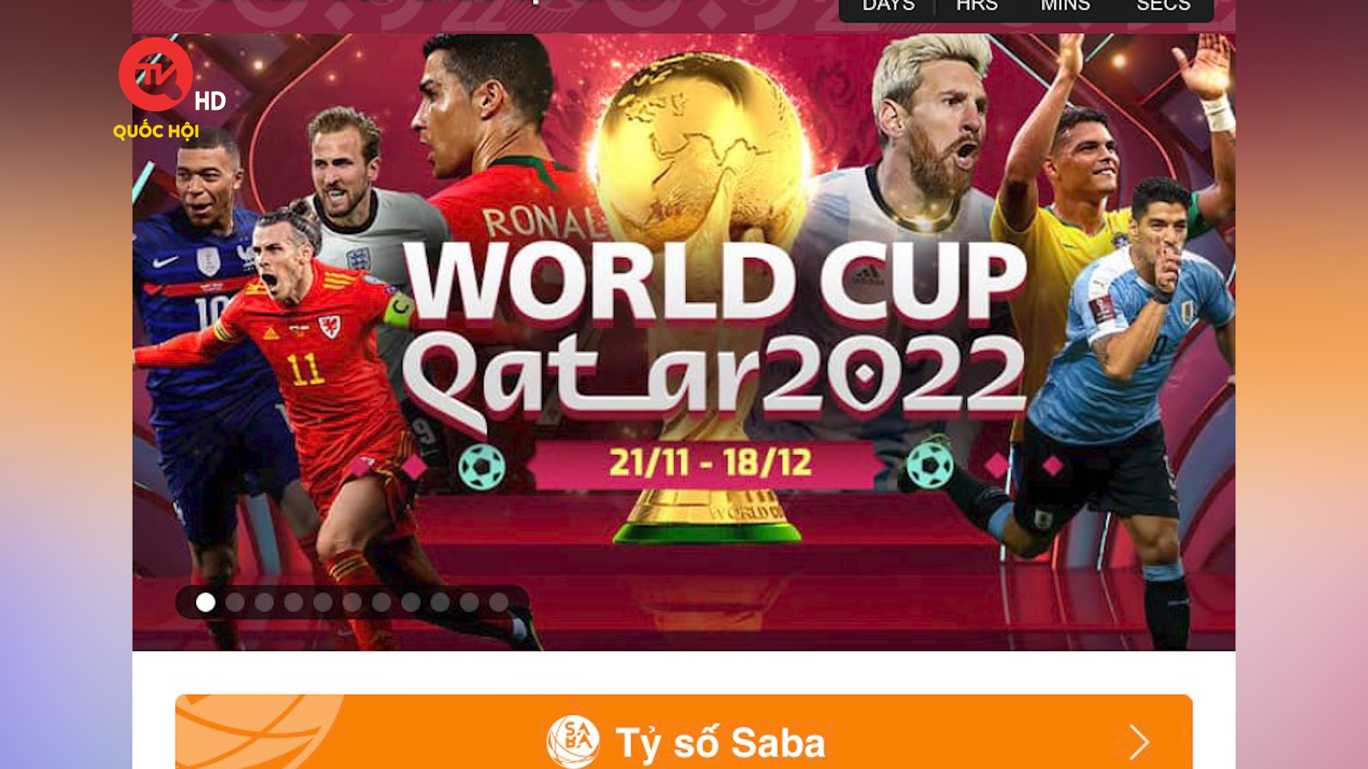 Bộ Công an “điểm danh” web cờ bạc trước thềm World Cup 2022