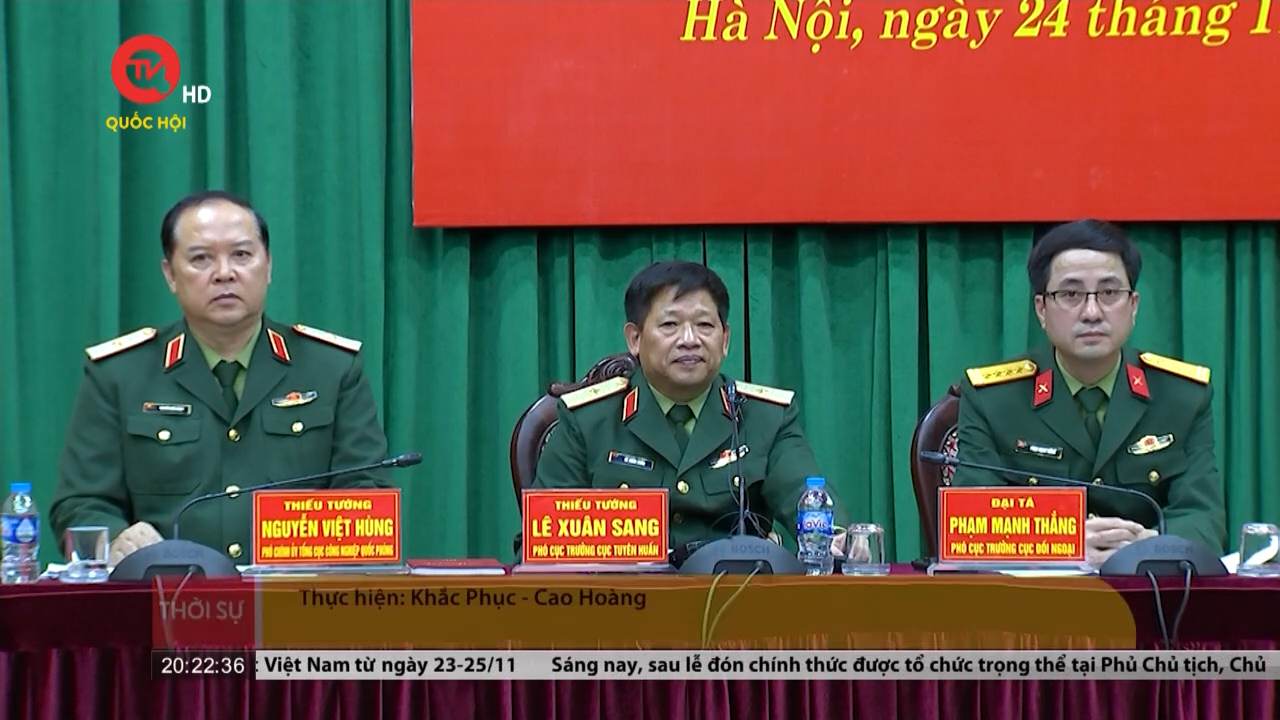Ngày 10/12, Nhân dân sẽ được tham quan Triển lãm Quốc phòng quốc tế Việt Nam 2022