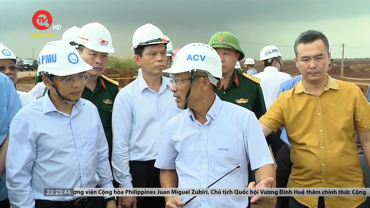 Bộ trưởng Nguyễn Văn Thắng: Không để mặt bằng cản tiến độ sân bay Long Thành