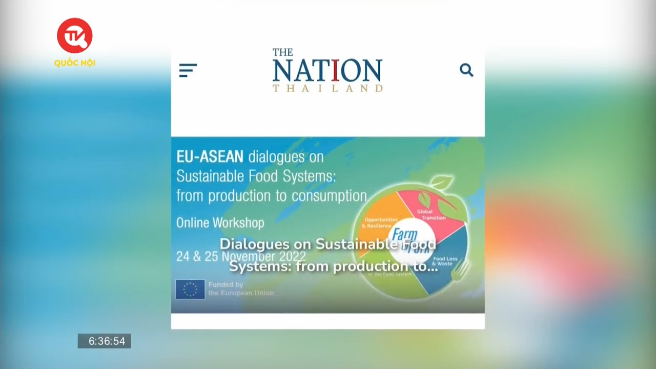 EU và ASEAN đối thoại về lương thực bền vững